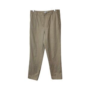 Pendleton Khaki Chino Pants Womens Classic Fit Casual Trousers Women size 8P